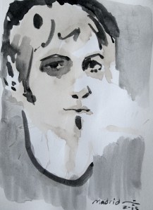 self portrate _madrid 2012