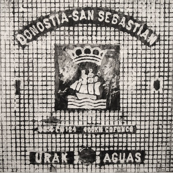Urak aguas / Donosti 2014/ceras y tinta china sobre papel 80x80 cm